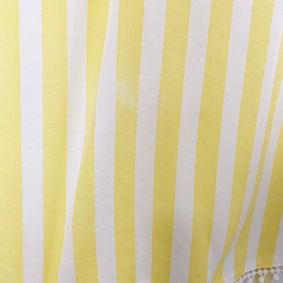 Standard Grace Striped Detailed Hi -Lo Blouse - M - Picture 7 of 8